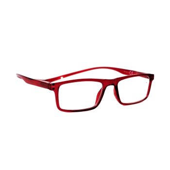 Occhiali Da Lettura Uomo/Donna Con Calamita Classico Rosso KLASS